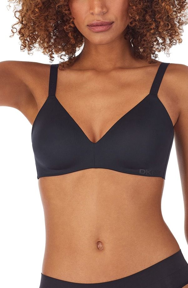 ダナ キャラン ニューヨーク レディース アンダーウェア ブラジャー DKNY Active Comfort Bra Black ブラック