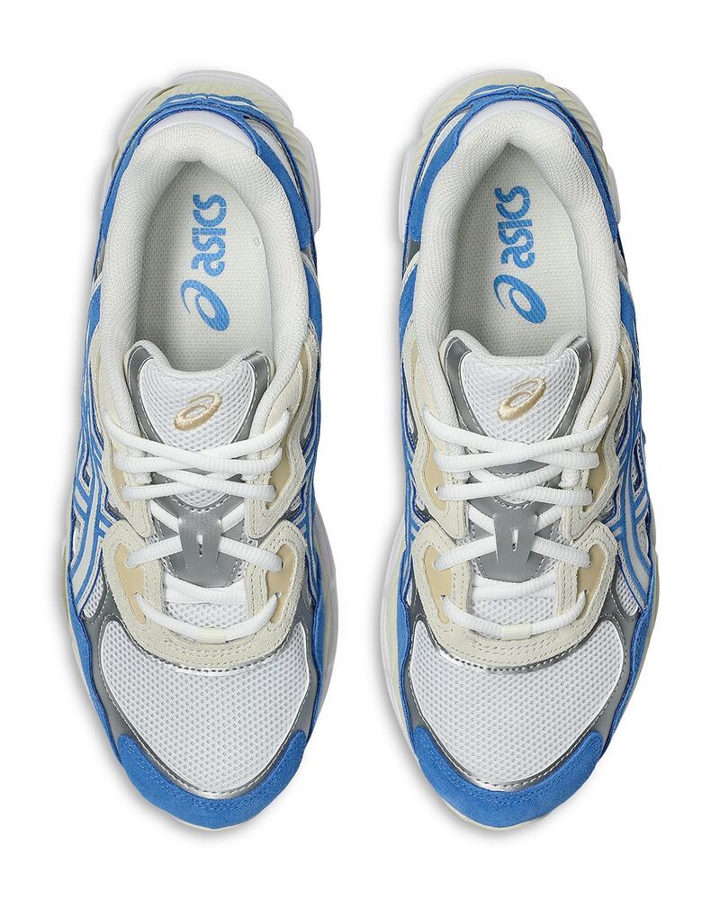 アシックス レディース シューズ スニーカー Asics Unisex GELNYC Sneakers WhiteBlue ホワイト｜スニーカー