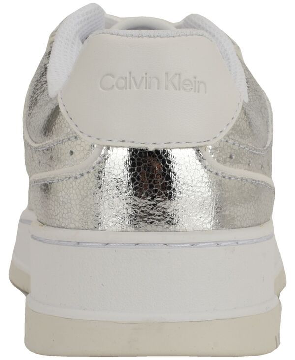 カルバンクライン レディース シューズ スニーカー レース Calvin Klein Womens Pazquale LaceUp SneakersilverWhite ホワイト