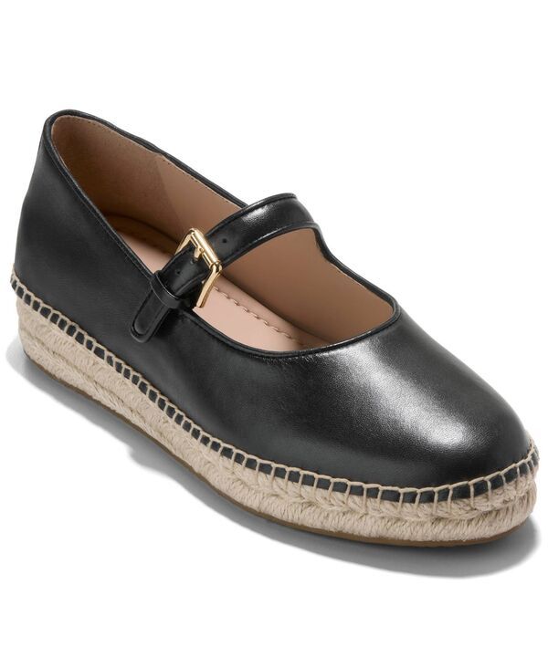 コールハーン レディース シューズ パンプス Cole Haan Womens Cloudfeel Asbury Mary Jane Flats Black Leather ブラック