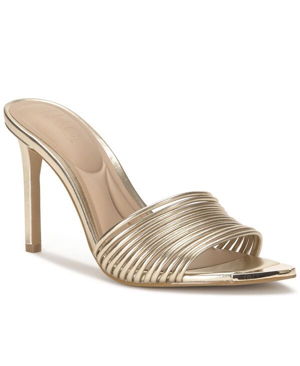 アイエヌシー インターナショナル コンセプト レディース シューズ サンダル ヒール INC International Concepts Womens Alycia Stiletto Heel Dressandals Light Gold ゴールド