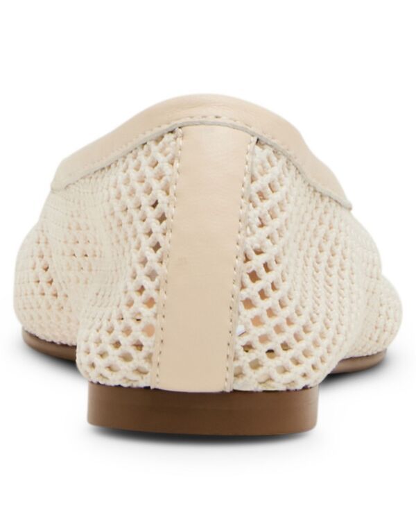 スティーブ マデン レディース シューズ パンプス Steve Madden Womens Calico SplitToe Ballet Flats Bone Mesh