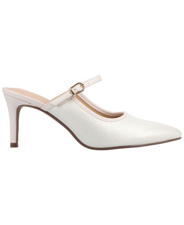 ジュルネ コレクション レディース シューズ パンプス Journee Collection Womens Tiffee Mary Jane Mule Pumps Bone Shimmer