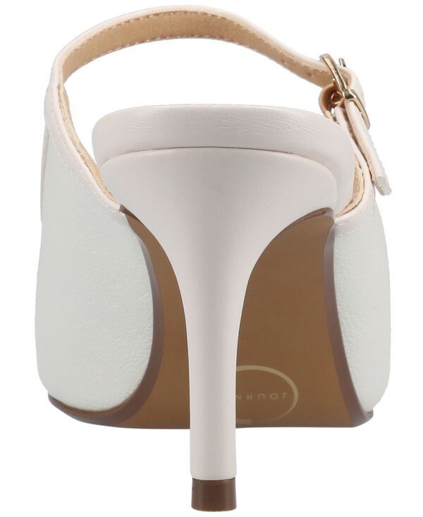 ジュルネ コレクション レディース シューズ パンプス Journee Collection Womens Tiffee Mary Jane Mule Pumps Bone Shimmer
