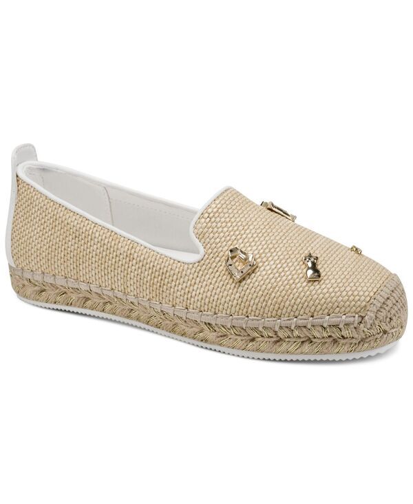 カール ラガーフェルド レディース シューズ パンプス KARLAGERFELD PARIS Womens Michaelatelier Espadrille Flats NaturalBright White ホワイト