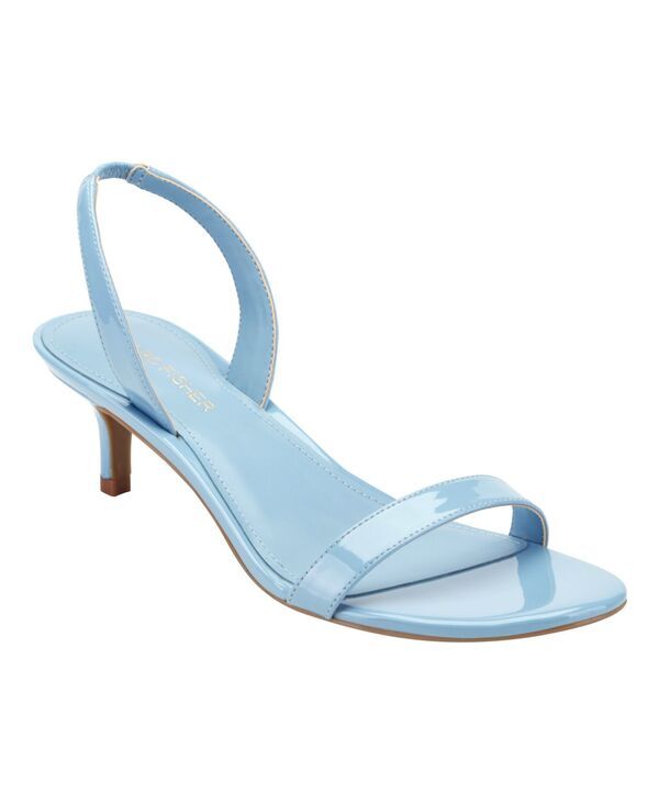 マークフィッシャー レディース シューズ サンダル ヒール Marc Fisher Womensalla Slingbackitten Heel Dressandals Light Blue Patent ブルー