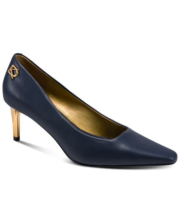 ダナ キャラン ニューヨーク レディース シューズ パンプス ヒール Donna Karanew York Womensavita Mid Stiletto Heel Pumps Navy ネイビー