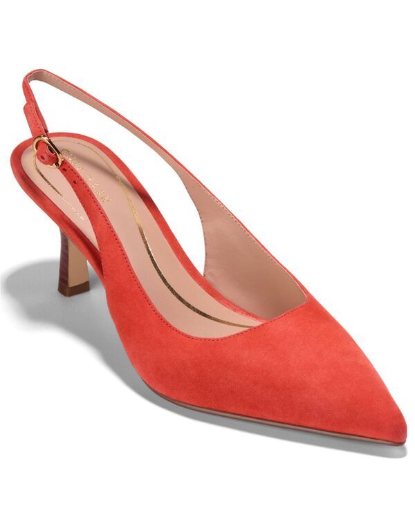 コールハーン レディース シューズ パンプス Cole Haan Womens Hansell Slingback Pumpsummer Fig Suede