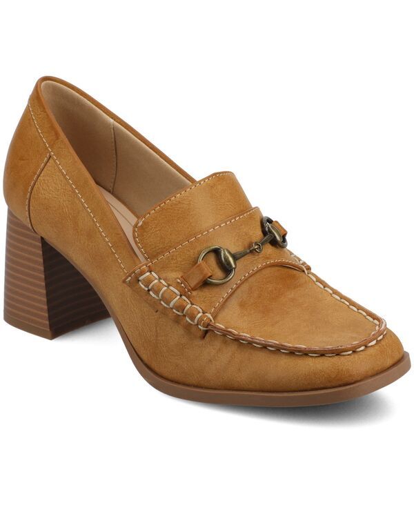 ジュルネ コレクション レディース シューズ パンプス Journee Collection Womens Aisha Square Toe Pumps Tan タン
