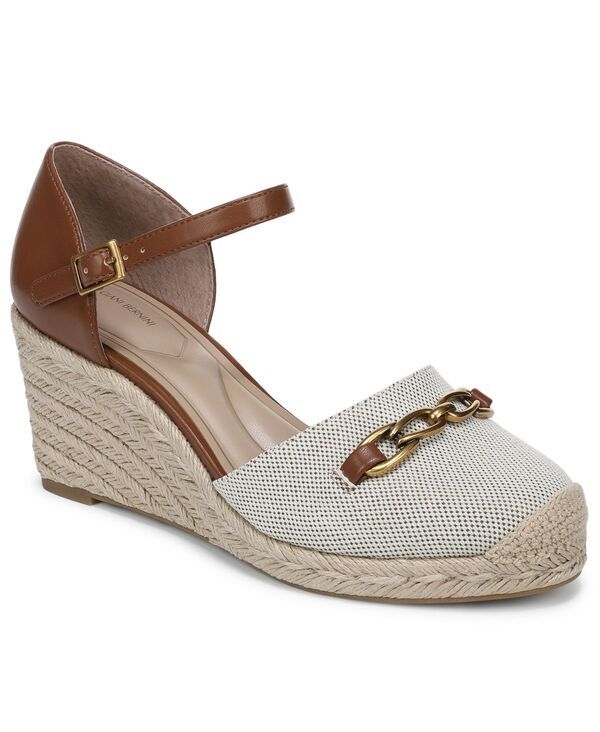 ジャーニ ベルニーニ レディース シューズ サンダル Giani Bernini Womens Mollyy Closed Back Wedgespadrilles Burnt CopperWhite ホワイト