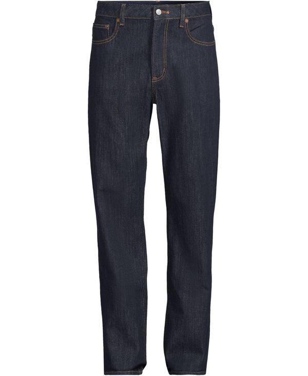 ランズエンド メンズ ボトムス デニムパンツ Lands End Mens Rigid Comfort Waist Classic Fit Stay Blue Jean Forever indigo インディゴ