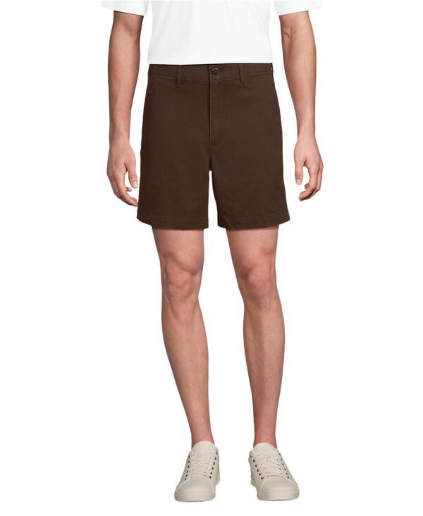 ランズエンド メンズ ボトムス ハーフパンツ・ショーツ Lands End Mens Knockabout Comfort Waist Classic Fit Chino Short Rich coffee コーヒー