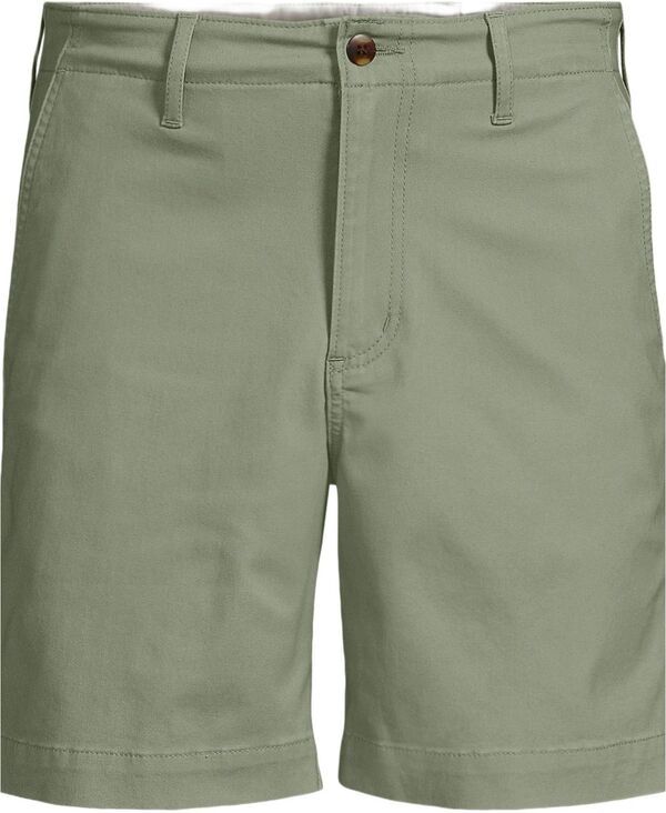ランズエンド メンズ ボトムス ハーフパンツ・ショーツ Lands End Mens Knockabout Comfort Waist Classic Fit Chino Short Sage セージ