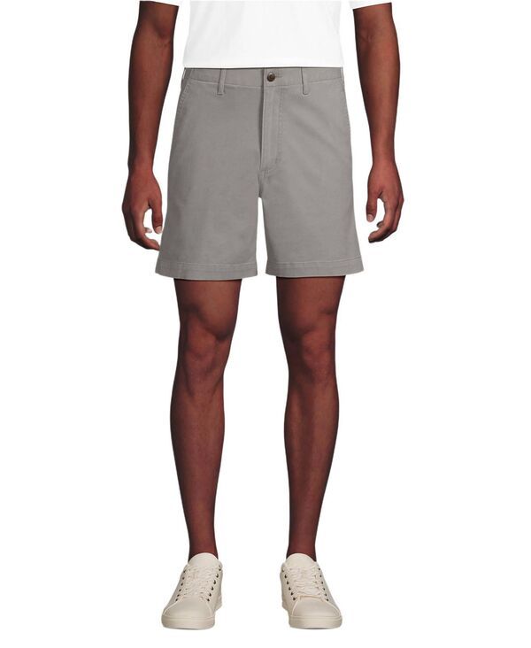 ランズエンド メンズ ボトムス ハーフパンツ・ショーツ Lands End Mens Knockabout Comfort Waist Classic Fit Chino Short Wet cement