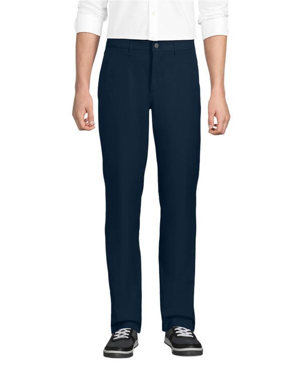ランズエンド メンズ ボトムス カジュアルパンツ Lands End Mens Classic Fit Performance Pant Radiant navy ネイビー