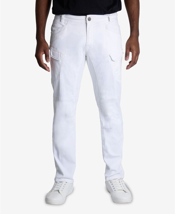エックスレイ メンズ ボトムス カジュアルパンツ カーゴパンツ XRAY MenslimFit Stretch Twill Cargo Pants White ホワイト