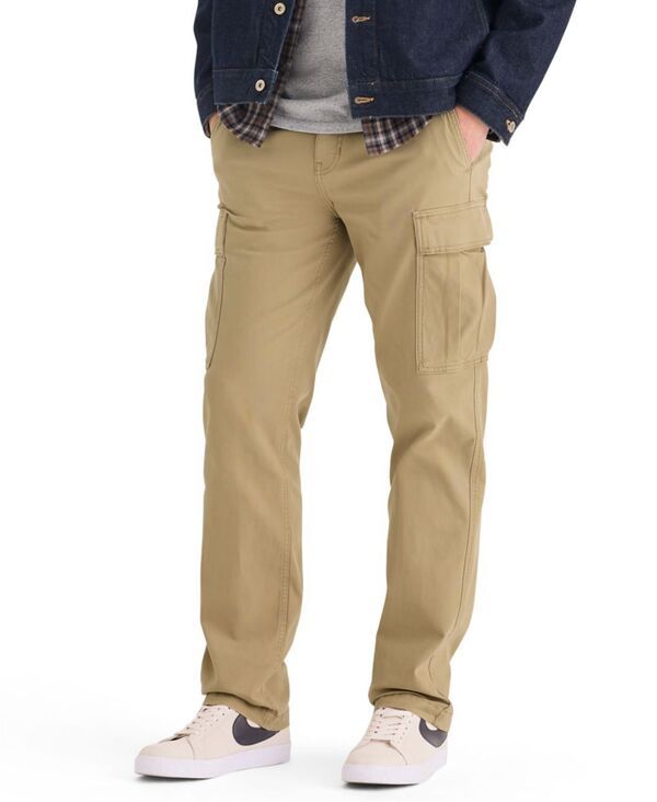 ドッカーズ メンズ ボトムス カジュアルパンツ カーゴパンツ Dockers Mens Utility StraightFit Cargo Pants Beige ベージュ