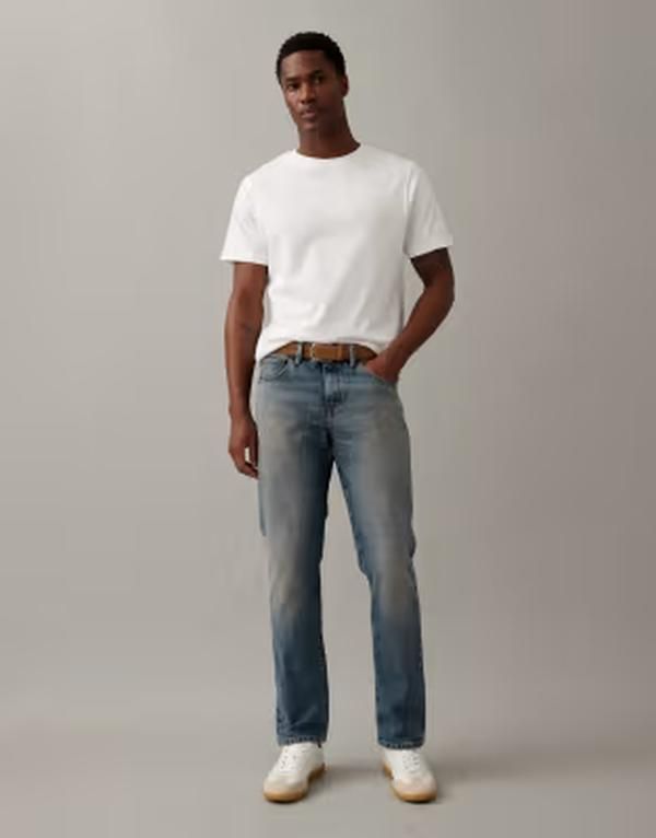 エイソス メンズ ボトムス デニムパンツ ジーンズ ASOS DESIGN slim jeans in mid wash Mid wash blue ブルー