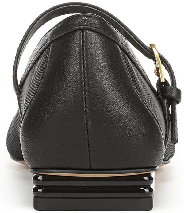 フランコサルト レディース シューズ パンプス メッシュ Franco Sarto Tinsley 7 Mesh Square Toe Mary Jane Flats Black ブラック