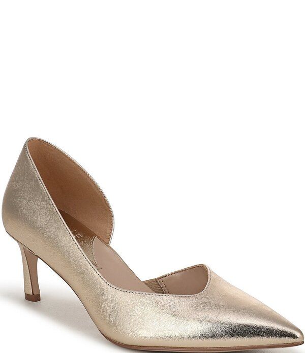 ナチュライザー レディース シューズ パンプス レザー Naturalizer 27 EDIT Faith Leather dOrsay Dress Pumps Light Champagne シャンパン