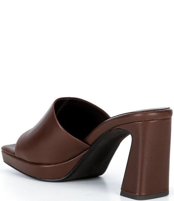 ジェフリー キャンベル レディース シューズ サンダル レザー ヒール Jeffrey Campbell Dress Code Leather Higheel Banded Slide Sandals brown ブラウン