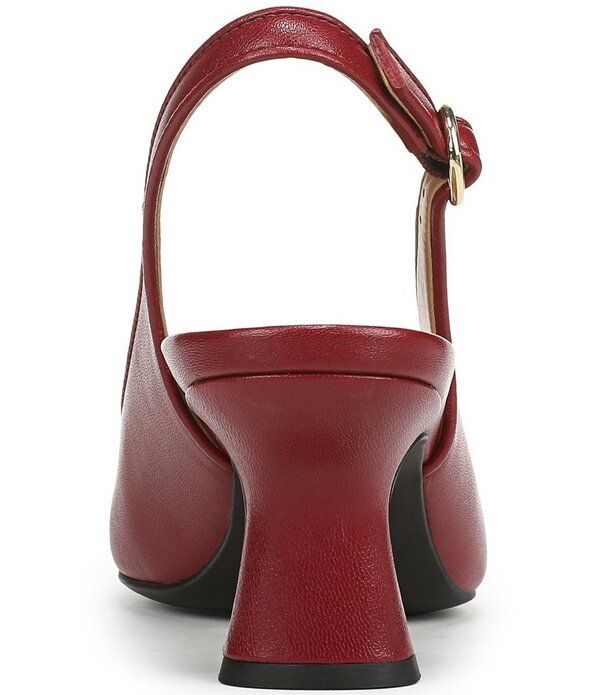 バイオニック レディース シューズ パンプス レザー Vionic Perris Leather Slingback Dress Pumps Cabernet Red レッド｜ハイヒール・パンプス