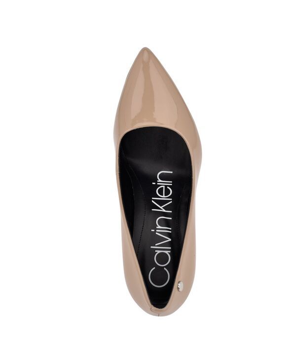カルバンクライン レディース シューズ パンプス Calvin Klein Womens Brady Pointed Toe Pumps Taupe トープ