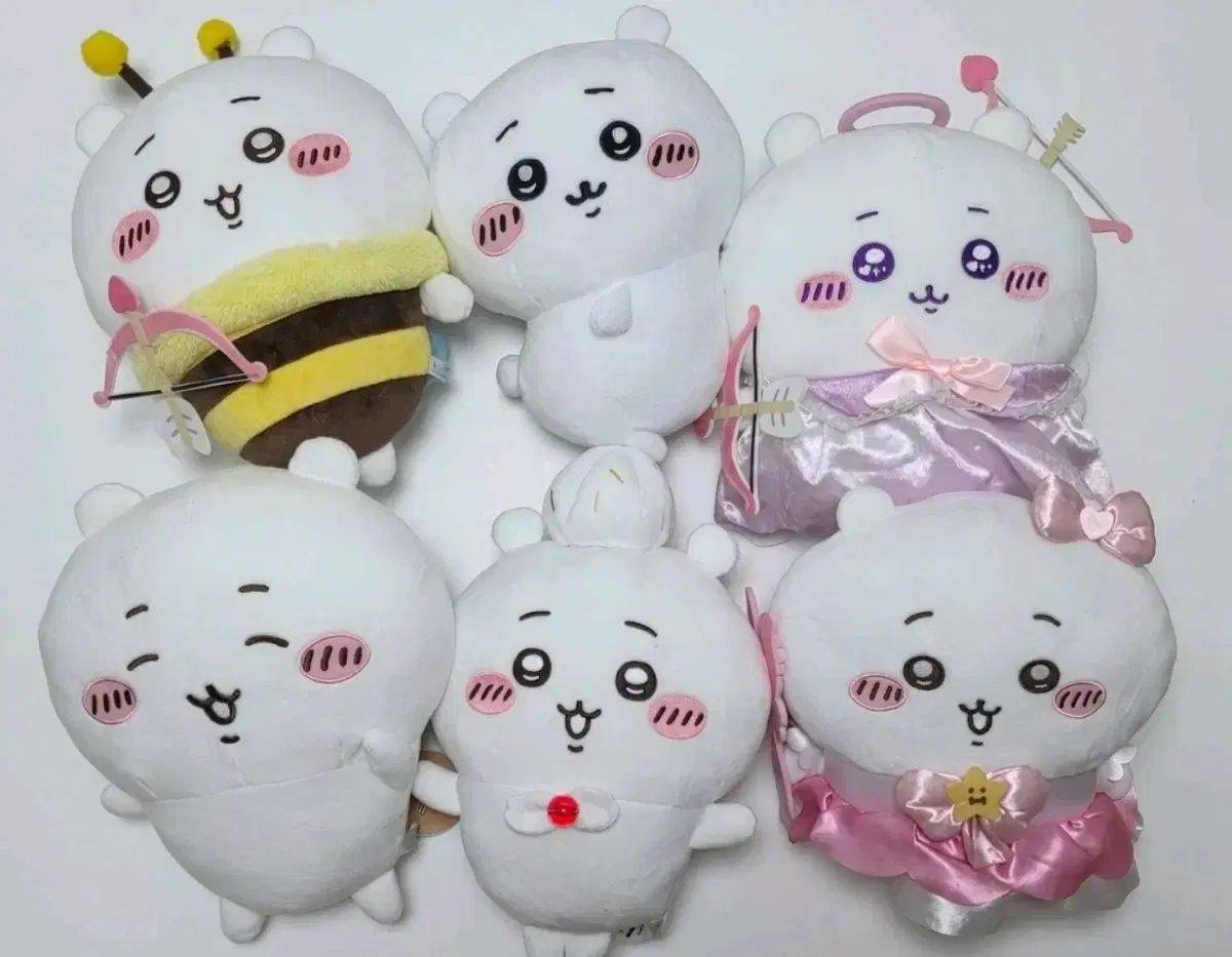 (正規品) ちいかわ ぬいぐるみ 6個 まとめ