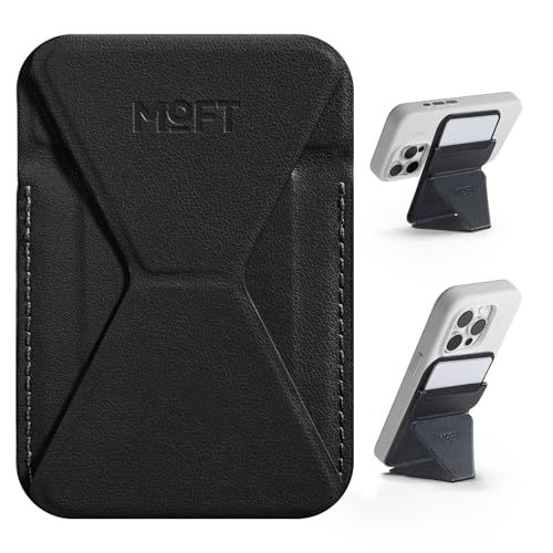 MOFT【国内正規代理店】 MagSafe対応 iPhone 17/16/15/14/13/12シリーズ用 磁力強化版 スマホスタンド カードケース マグネット 【MOVAS/耐久強化版】 ウォレットスタンド スマホグリップ 薄型軽量 角度調節 折り畳み式ｍａ