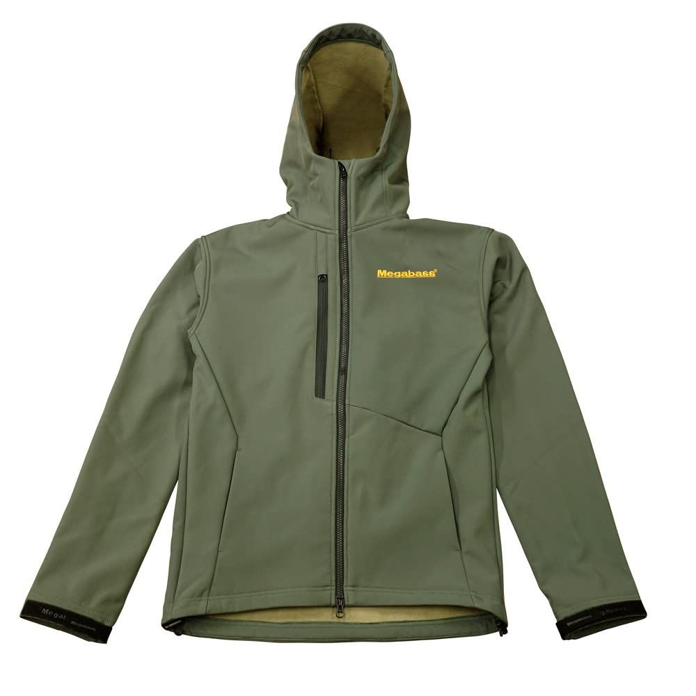 新品 [メガバス] BLOWattack HOODIE OLIVE DRAB(XXL)