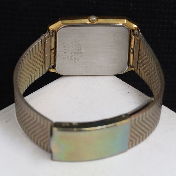 6030-5340 クォーツ SEIKO 腕時計 Silver セイコー Watch スクエア