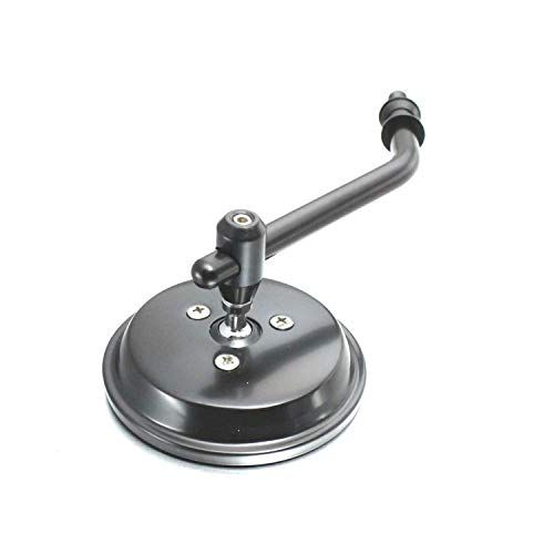 R☆nakira バイク ミラー 汎用 左右2本セット 8mm 正ネジ 丸型 ライブ