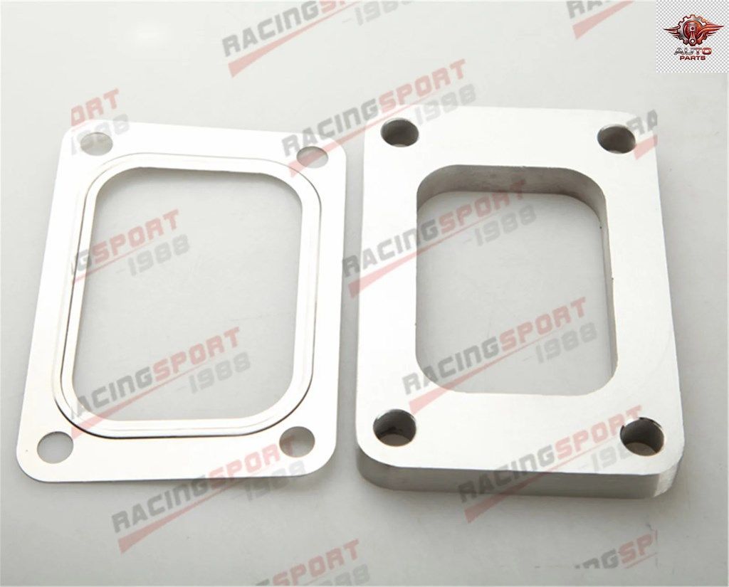 T6 GT5533R GT5541R GT6041 ターボインレット 304 ステンレススチール フランジガスケット 4ボルト