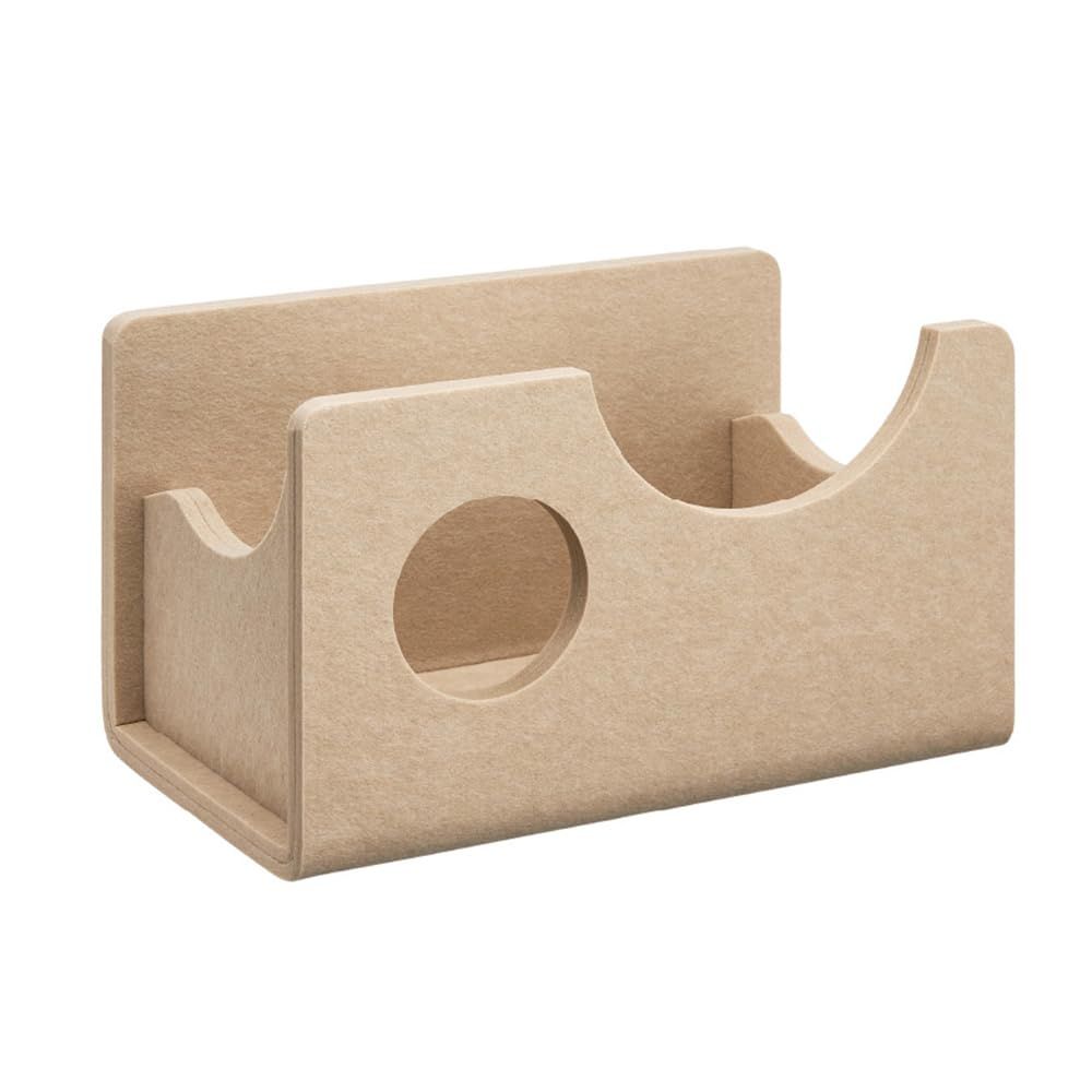 新着商品 LIXIL(リクシル) キャットウォーク 猫壁(にゃんぺき) パーツ [ボックス] 穴あけ不要 壁付け ベージュ&ベージュ QNP11MB0A0