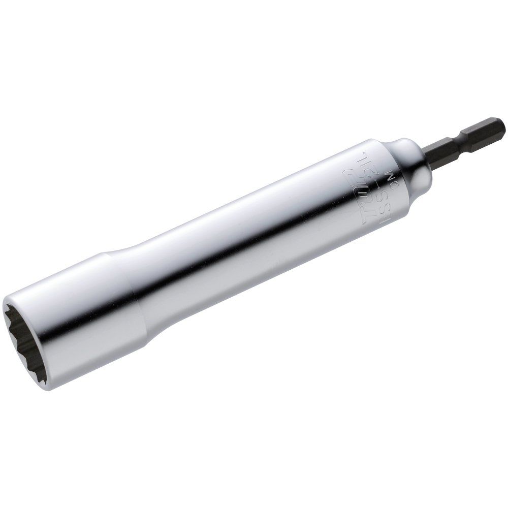 新着商品 トップ (TOP) 電動ドリル用 12角ソケットロングタイプ 対辺21㎜ 12角仕様 ダブルナット脱着可能 ※6個入 ESS-21L 12,973円