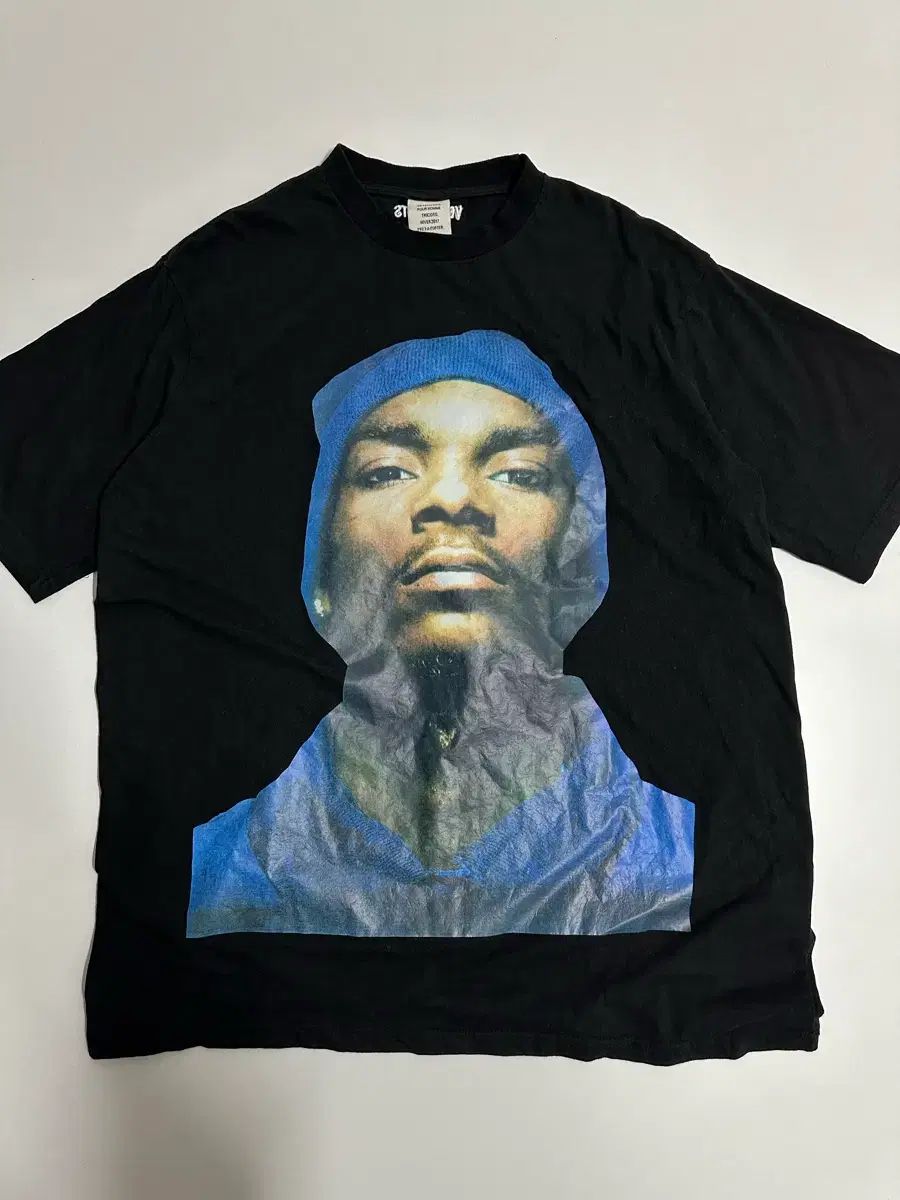 VETEMENTS VETEMENTS スヌープ・ドッグ プリント ブラック 半袖Tシャツ