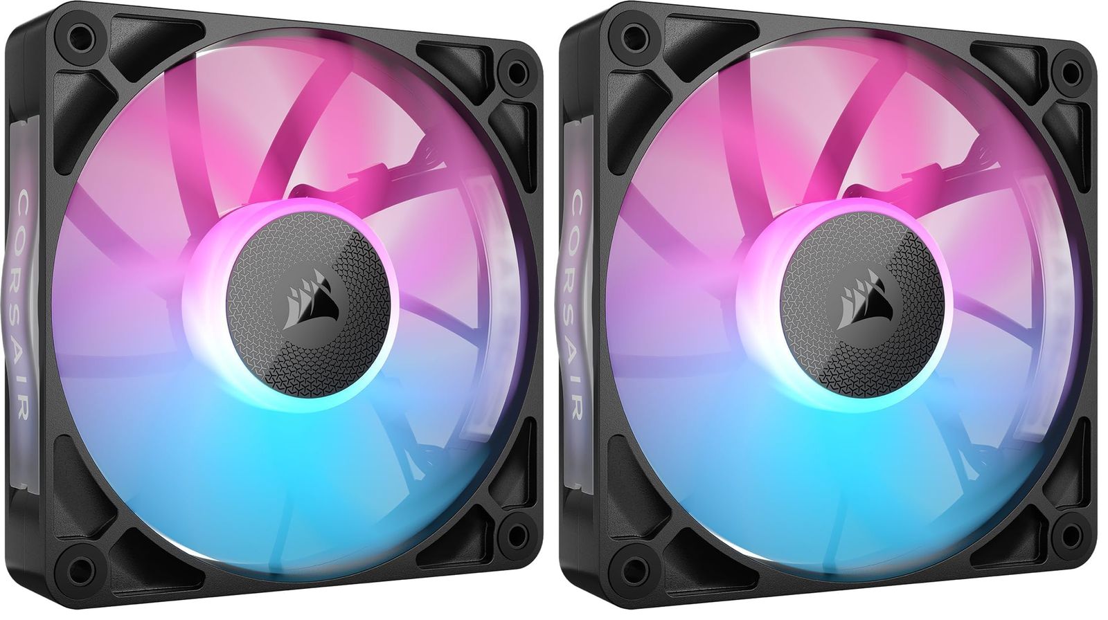 新着商品 CORSAIR iCUE LINK RX120 RGB 拡張キット 120mm PWM PCケースファン シングルパック ブラック CO-9051017-WW (× 2)