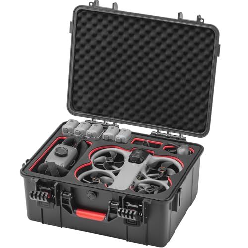 DJI Avata 360 Motion Fly More 用 収納ケース 防水 ハードケース・キャリングケース Goggles N3/RC Motion 3/RC 2 送信機 対応 保護ケース 収納ケース 全面保護型 防塵 耐衝撃性 国内発 308e3f3b