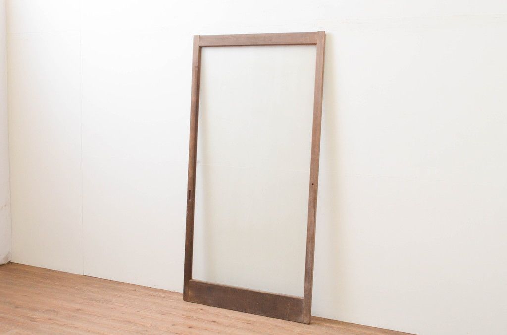 ▼現状販売▼ 大判ガラス戸 ヴィンテージ建具 4～7営業日前後で発送(※修理加工希望の方3ヶ月程で発送) R-067178