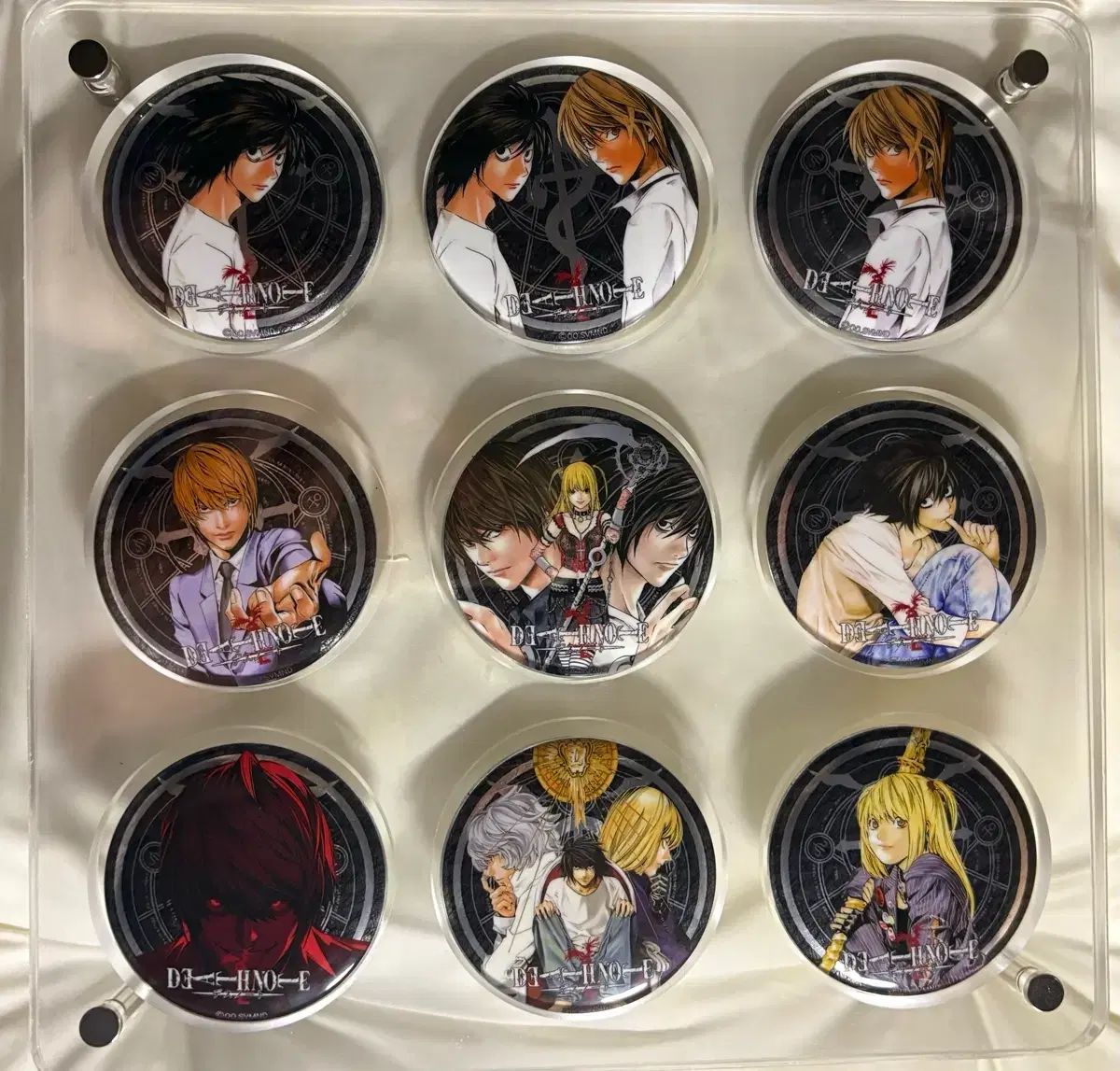 DEATH NOTE(デスノート) 缶バッジ フルセット