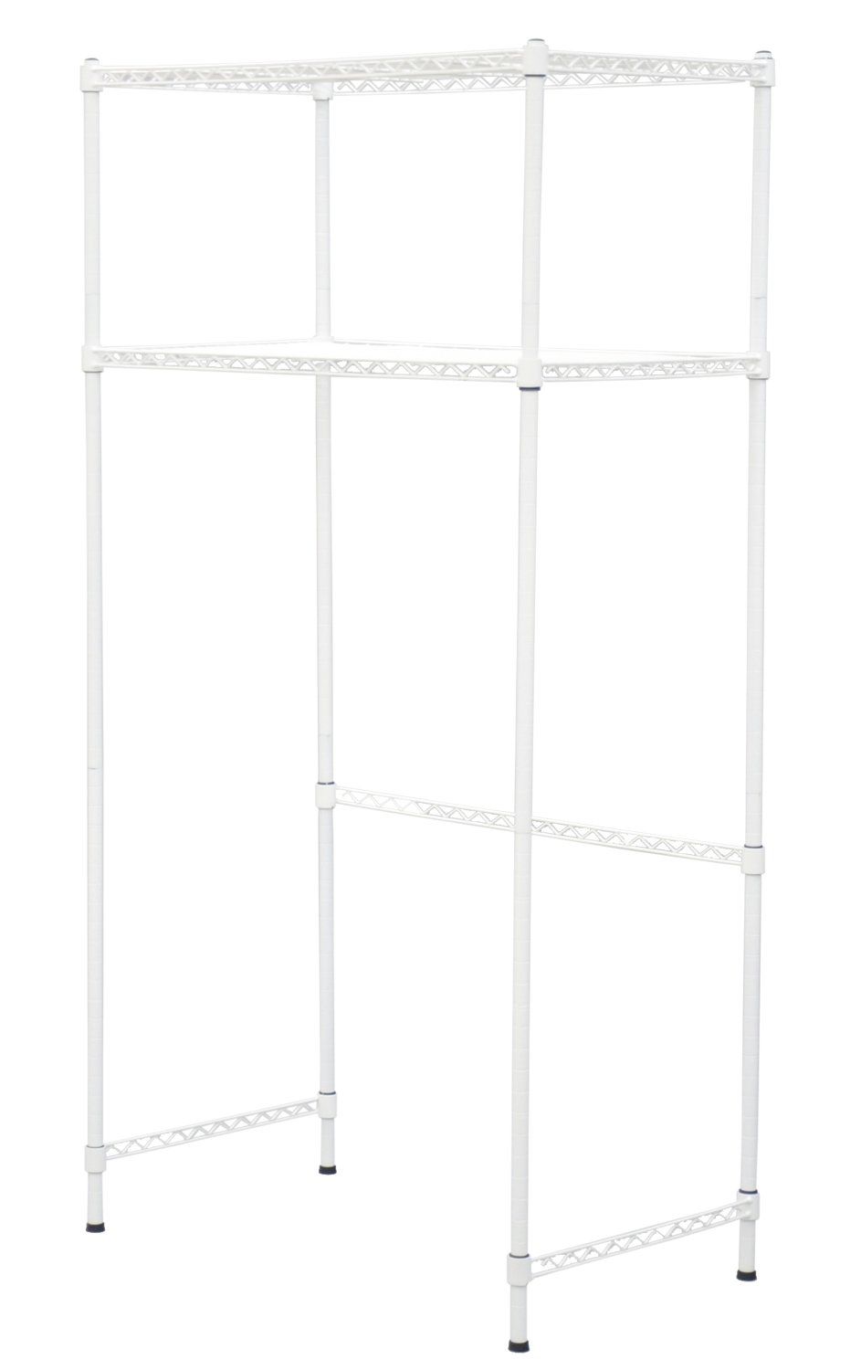 エイアイテック(AITECH)ランドリーラック 支柱径19mm 幅75×奥行45×高さ150.4cm ホワイト LA-1575WHｍａ