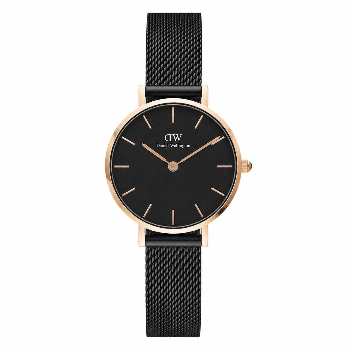 【ギフト対応可】ダニエルウェリントン DANIEL WELLINGTON 腕時計 Petite Ashfield Rose Gold 28mm アナログ ウォッチ レディース ローズゴールド ブラック おしゃれ 人気 ブランド 誕生日 プレゼント 送料無料