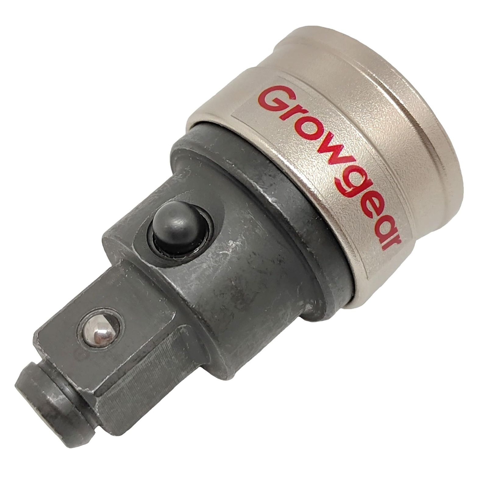 [GROWGEAR]打撃に強くピンが要らない インパクト アダプター 差込角12.7 インパクトレンチ 変換アダプター ソケットアダプター ソケットアンビル ピン交換の「面倒くさい」を解消中 特許取得品★m d29914e0