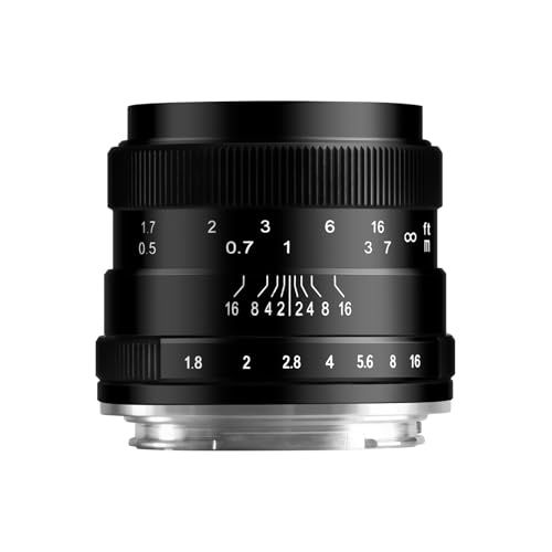 Brightin Star 50mm F1.8 大口径 MF 単焦点レンズ 富士フィルム Xマウントに対応 APS-C ミラーレス用 富士フィルム カメラ XT5 XT4 XT30 XPRO3/1 XT200 XS10 XA7 XE4 XH1 5836aed0