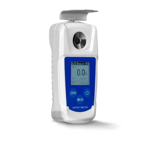 糖度計 デジタル 精度±0.2% Brix0-55% 屈折計 測定器 温度自動補正 ポケット糖度計 果物 野菜 飲料 糖度測定器 日本語取扱説明書″mn f8a36a85
