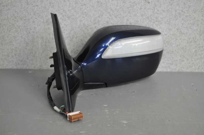 左 ドアミラー 電格 10P ウィンカー ウェルカムランプ付 BW5 紺 (PGF50) プレジデント S 前期 96302-AR575 s024960C