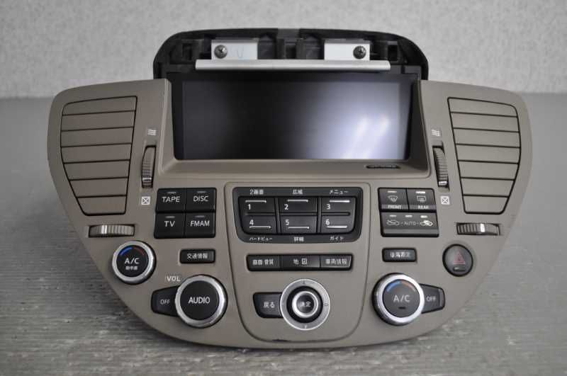 マルチモニター ナビ モニター ディスプレイ エアコンスイッチ エアコン吹出口 (PGF50) プレジデント S 前期 28086 AR000 s024961D