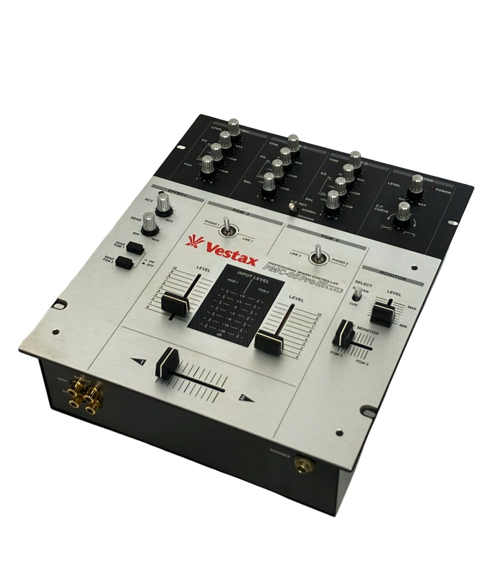 動作確認:メンテ済 Vestax PMC-05Pro III DJミキサー ベスタックス DJミキサー PMC-05 Pro III Vestax - メルカリ