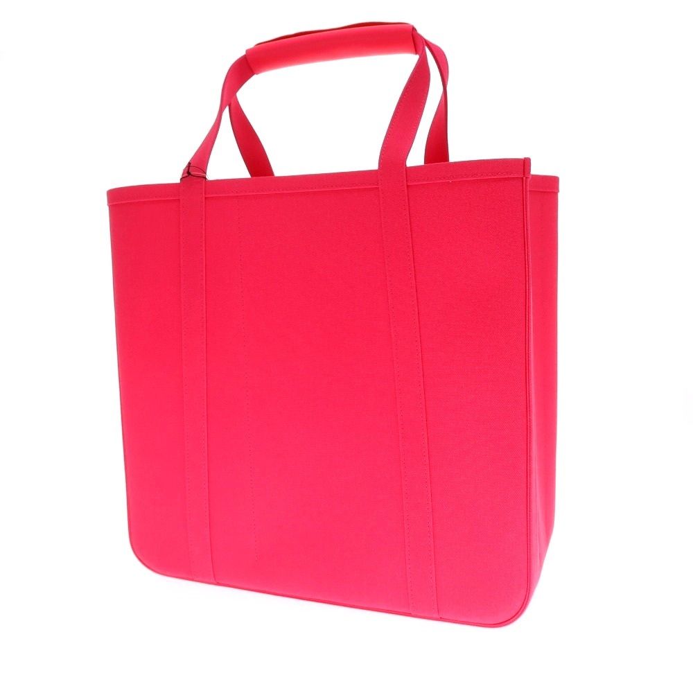 【中古】【未使用】チャコリ CHACOLI キャンバス トートバッグ ネオンピンク【WxH39】【ユニセックス】