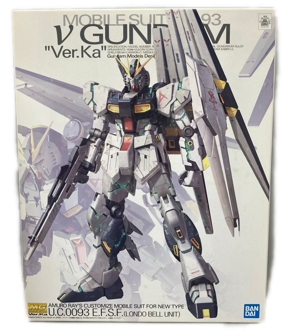 バンダイ 機動戦士ガンダム MG 1/100 地球連邦軍ニュータイプ専用モビルスーツ RX-93 νガンダム【Ver.Ka】 プラモデル